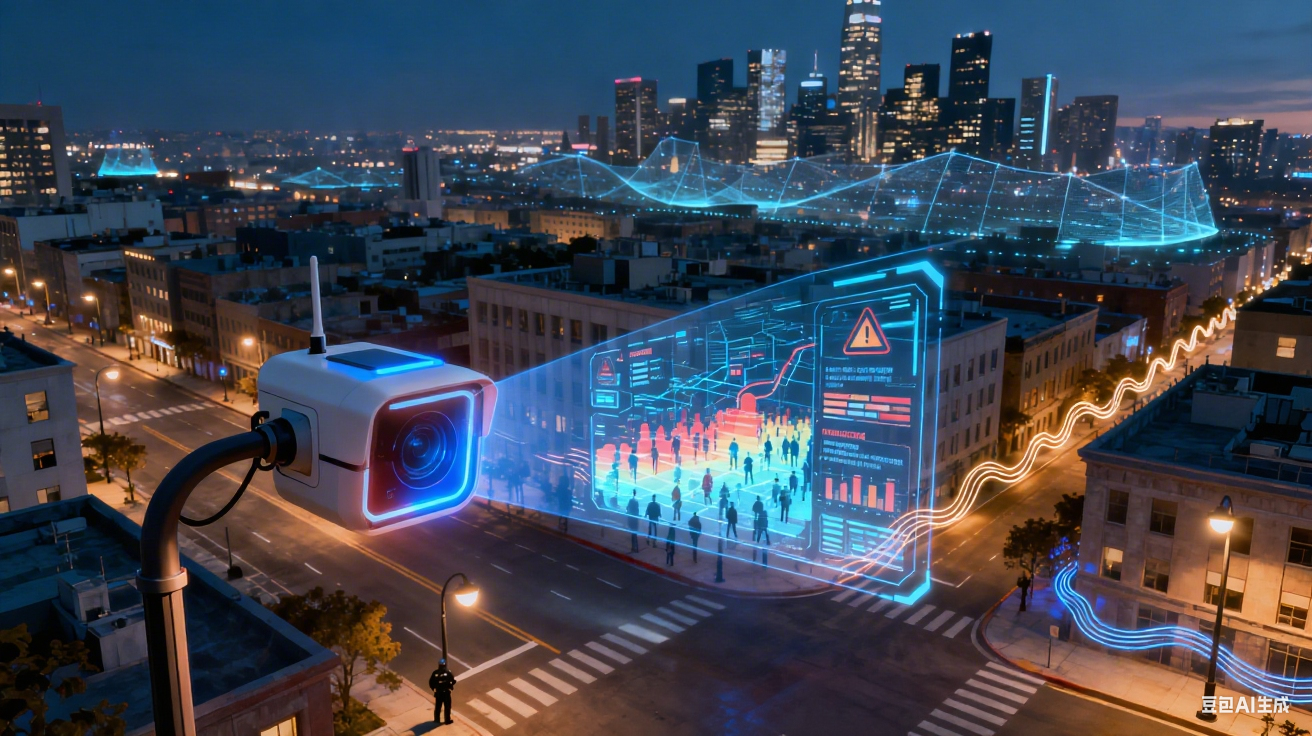 生成未来感城市安全图